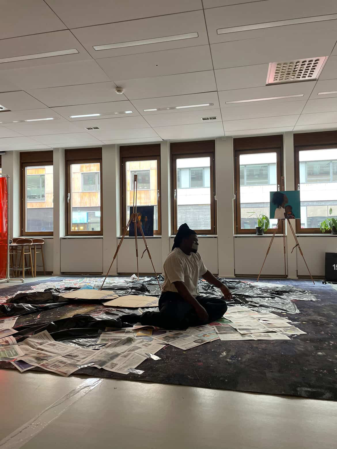 Bruce Karim performing RISE UP at Amnesty Artivism in 2026.
